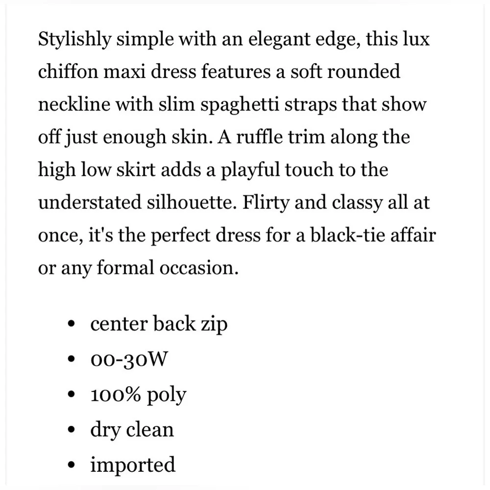 Thread Scoop Neck ruffle trimmed high low maxi dress in blush garden NWT Size 10 - Picture 5 of 5